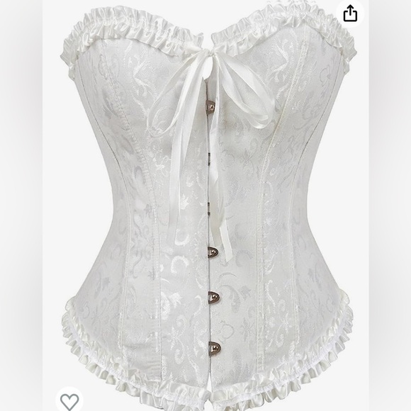White corset used once - Picture 1 of 1